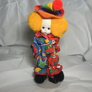 Alexander Doll Co- Happy theClown #10414 With Stand